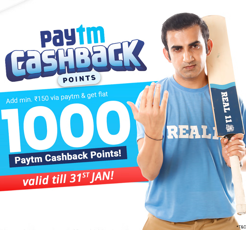 Convert Paytm Cashback Points as Paytm Cash